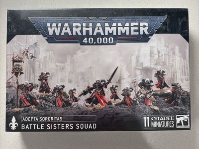 Warhammer 40K Adepta Sororitas Battle Sisters Squad