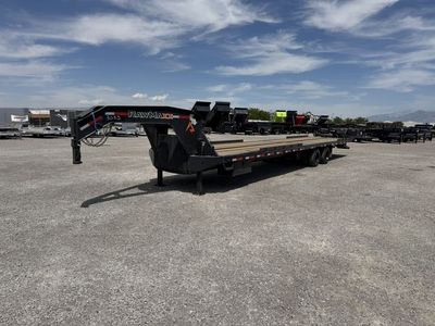 2026 RawMaxx 8.5x40 24k CNX Container Gooseneck Tilt Trailer