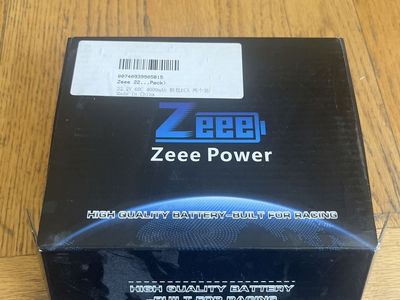 Zeee Power 22.2V 60C 4000mAh LiPo Battery Pack (2-Pack) with EC5 Connector for RC Racing