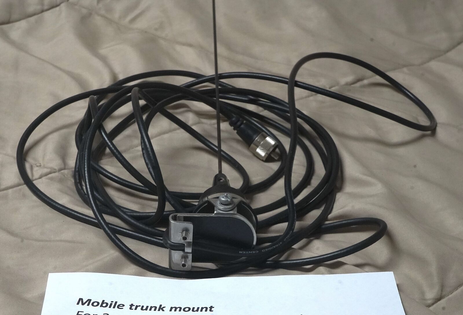 Mobile trunk mount
