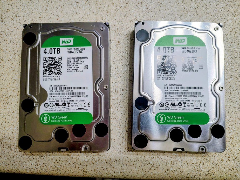 Western Digital 4 TB Hard Drives