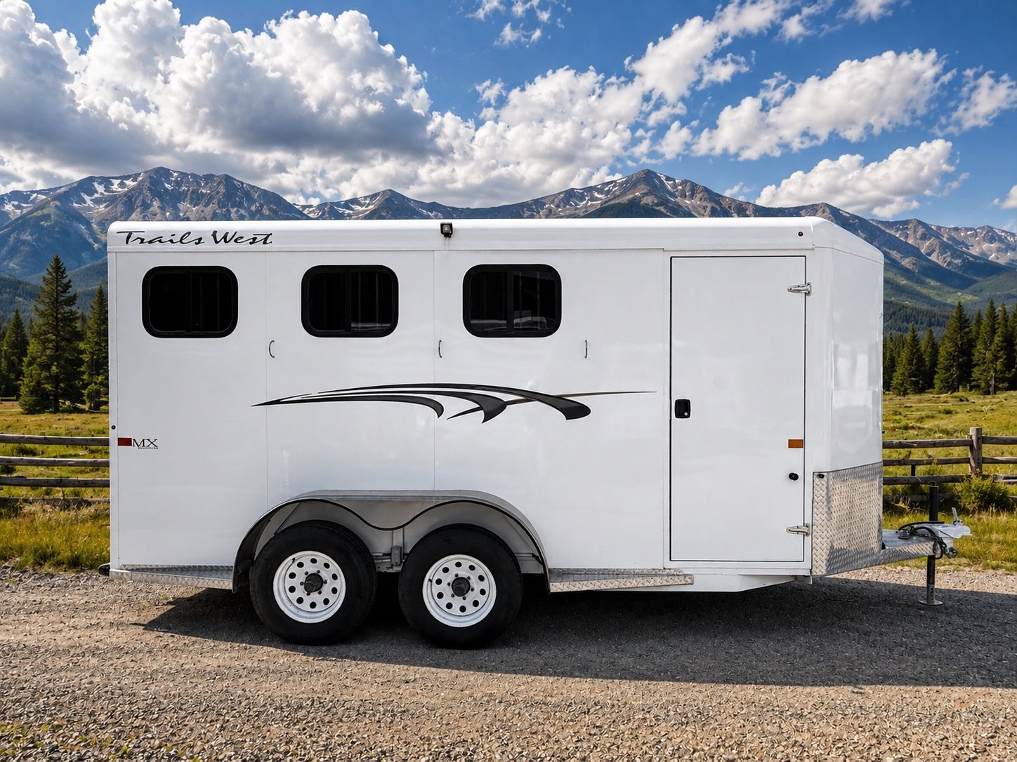2020 Adventure MX Trails West 3 Horse BP #47209