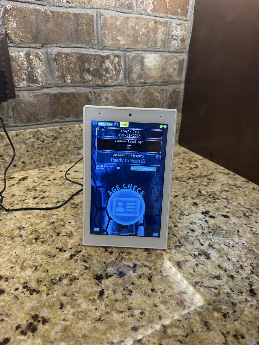 Photo ID Age Verification Scanner