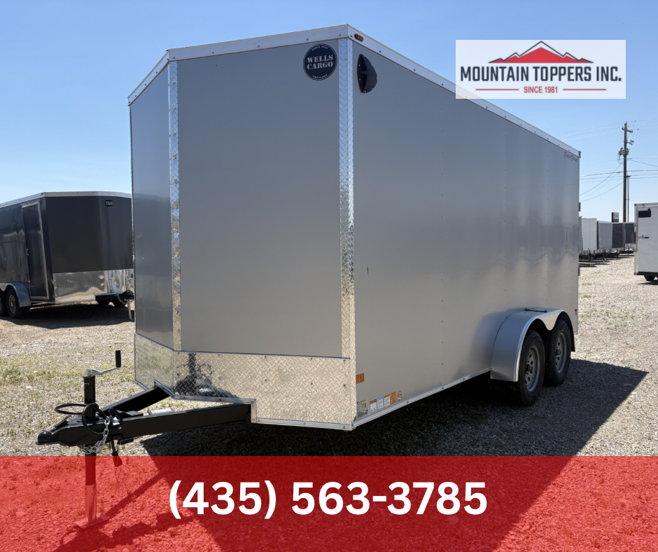 2026 7X16 WELLS CARGO ENCLOSED TRAILER
