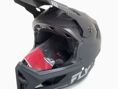 Fly Racing Rayce MTB/BMX Bicycle Helmet (Black, Large) (73-3613L-L-R2-S3)