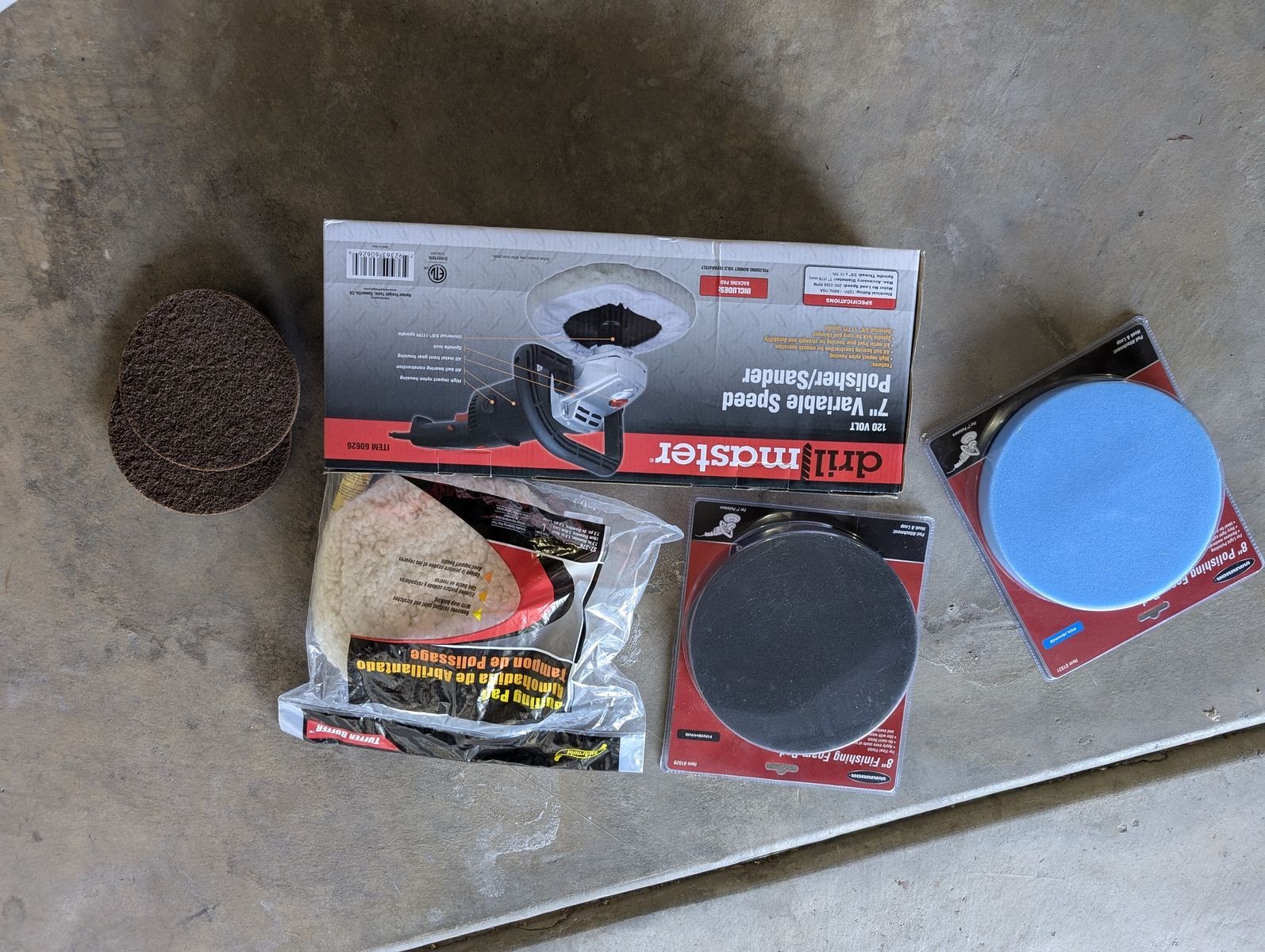 7" polisher/Sander