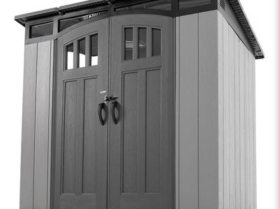LIFETIME 8 x 5 Ft. Modern Outdoor Storage Shed - New in Box