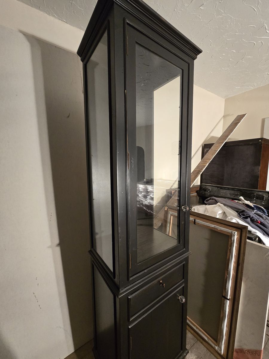 Restoration Hardware - Curio Column Cabinet