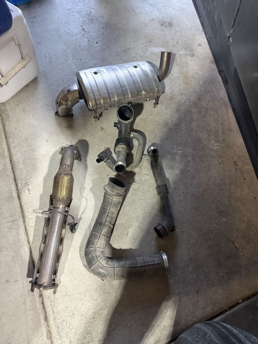 Polaris RZR XPT and Turbo S Exhaust and Intake System - OEM, 300 Miles, Excellent Condition