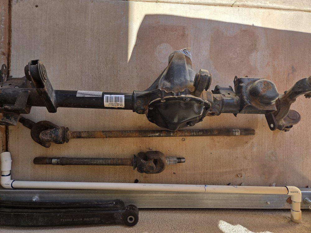 Used Auto Parts - Axle Assembly with PN: 2018180-1, 7H1623AC3KZC