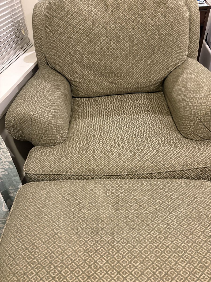Armchair with Ottoman