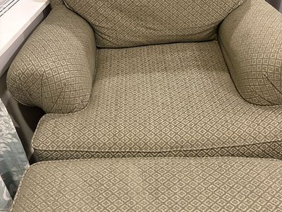Armchair with Ottoman
