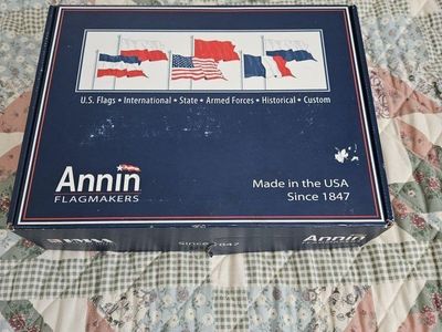 Annin Flagmakers 6x10 ft Nylon US Flag - Nyl-Glo American Flag