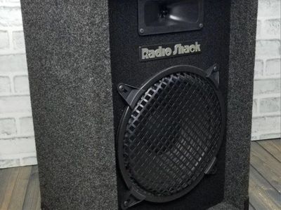 Radio Shack Cat No. 40-1416 PA-110 10" 2-Way Speak