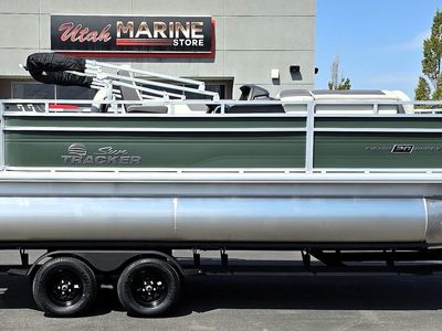 2027 Sun Tracker Fishin Barge 20 w 115 HP Pro XS Mercury Outboard !!!