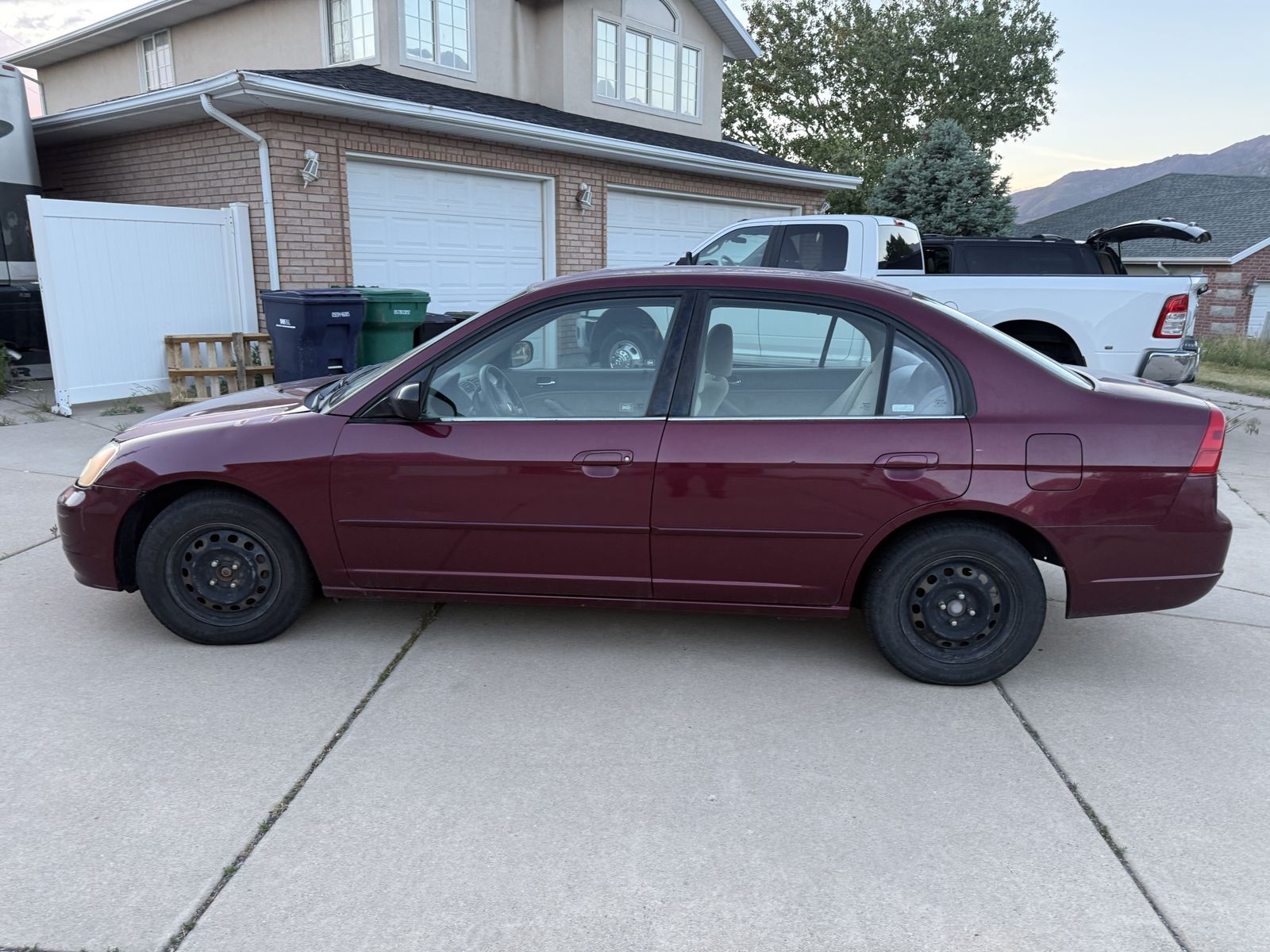 2002 Honda Civjc LX - Maroon