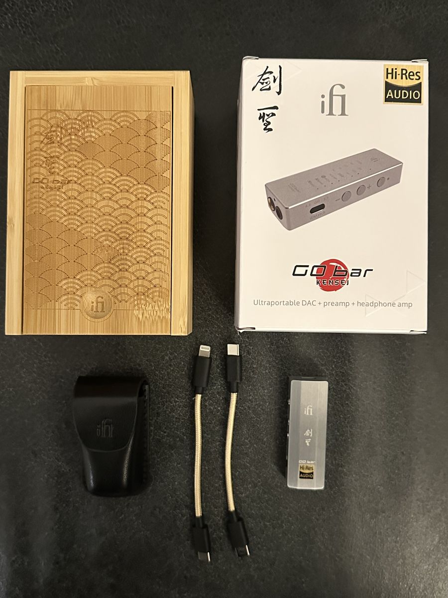 iFi Go Bar Kensei DAC and Amp