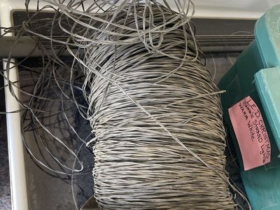 Large spool of wire