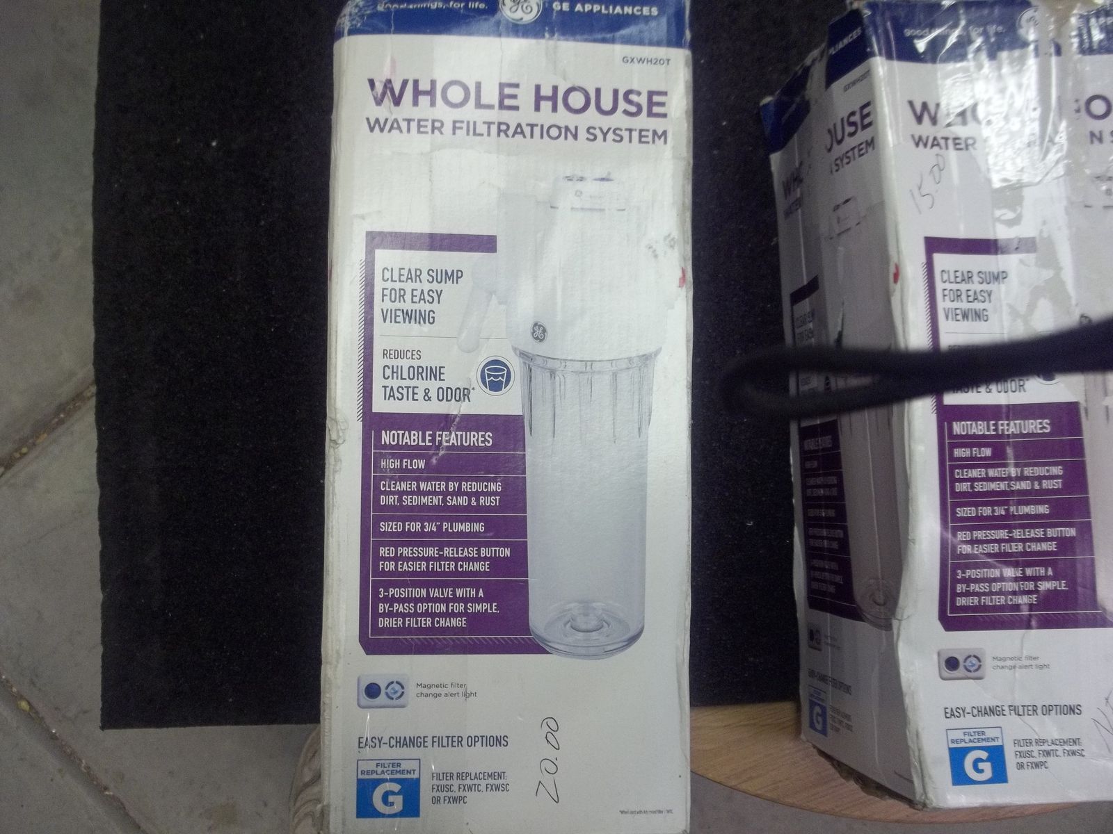 GE Whole House Water Filtration System