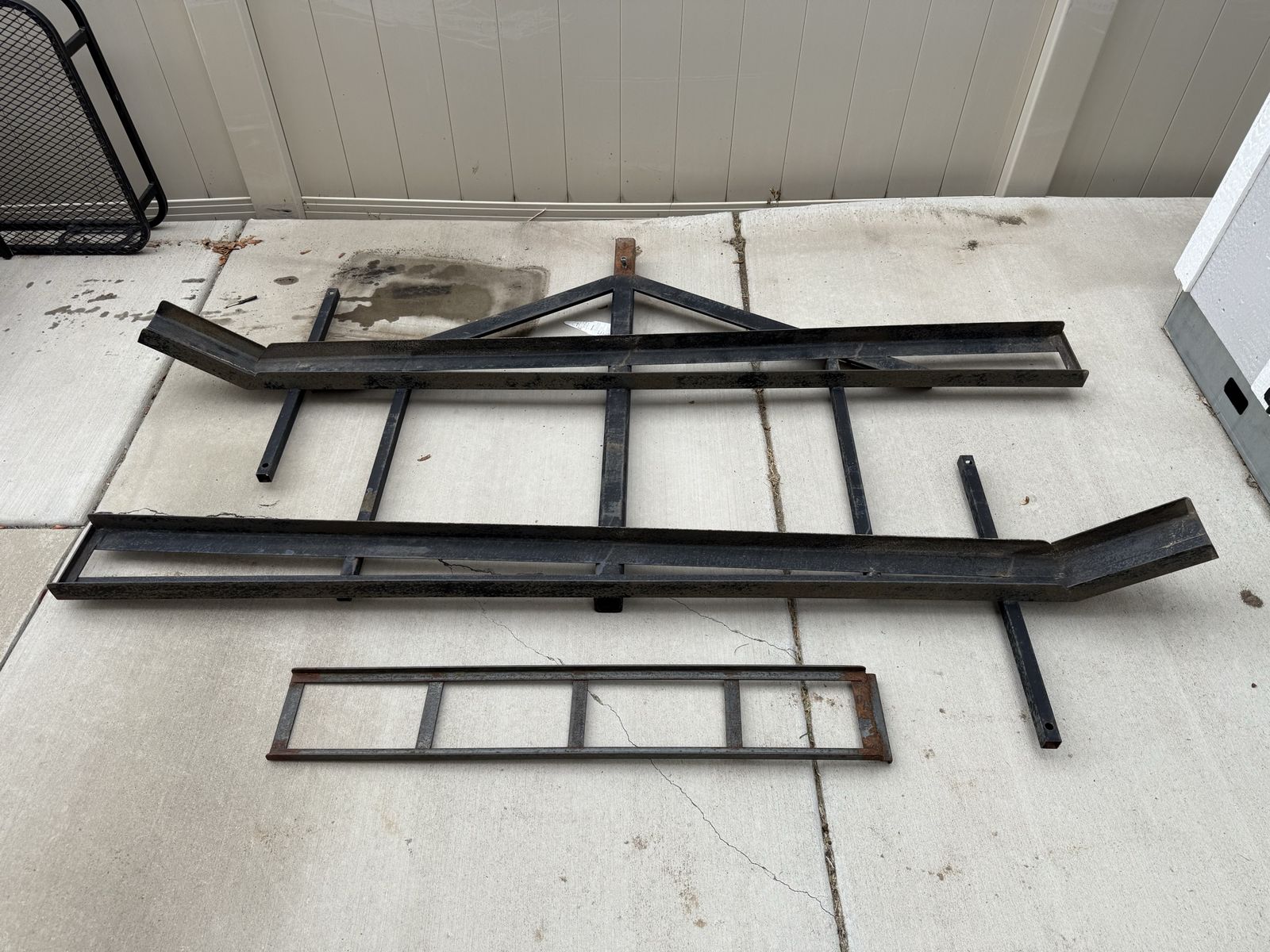 Heavy Duty Motorcycle/Dirt Bike Hitch Mount Carrier Rack with Loading Ramp