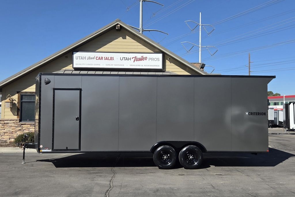 8x24 / 8.5x24 .080 Aluminum PolyCor Enclosed Cargo 10k Axles Criterion 2026