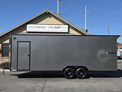 8x24 / 8.5x24 .080 Aluminum PolyCor Enclosed Cargo 10k Axles Criterion 2026