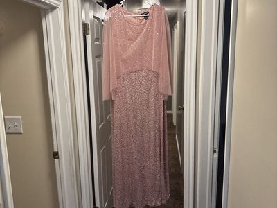 Formal Plus Size Pink Dress - Size 2X