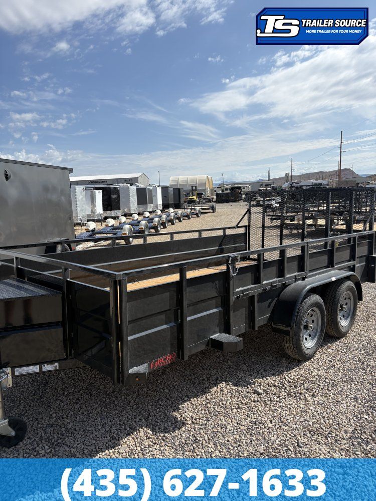 7x14 Echo ELS-12-15T Landscape Utility Trailer - 7K GVWR -