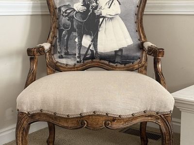 Elegant French Country Accent Chair