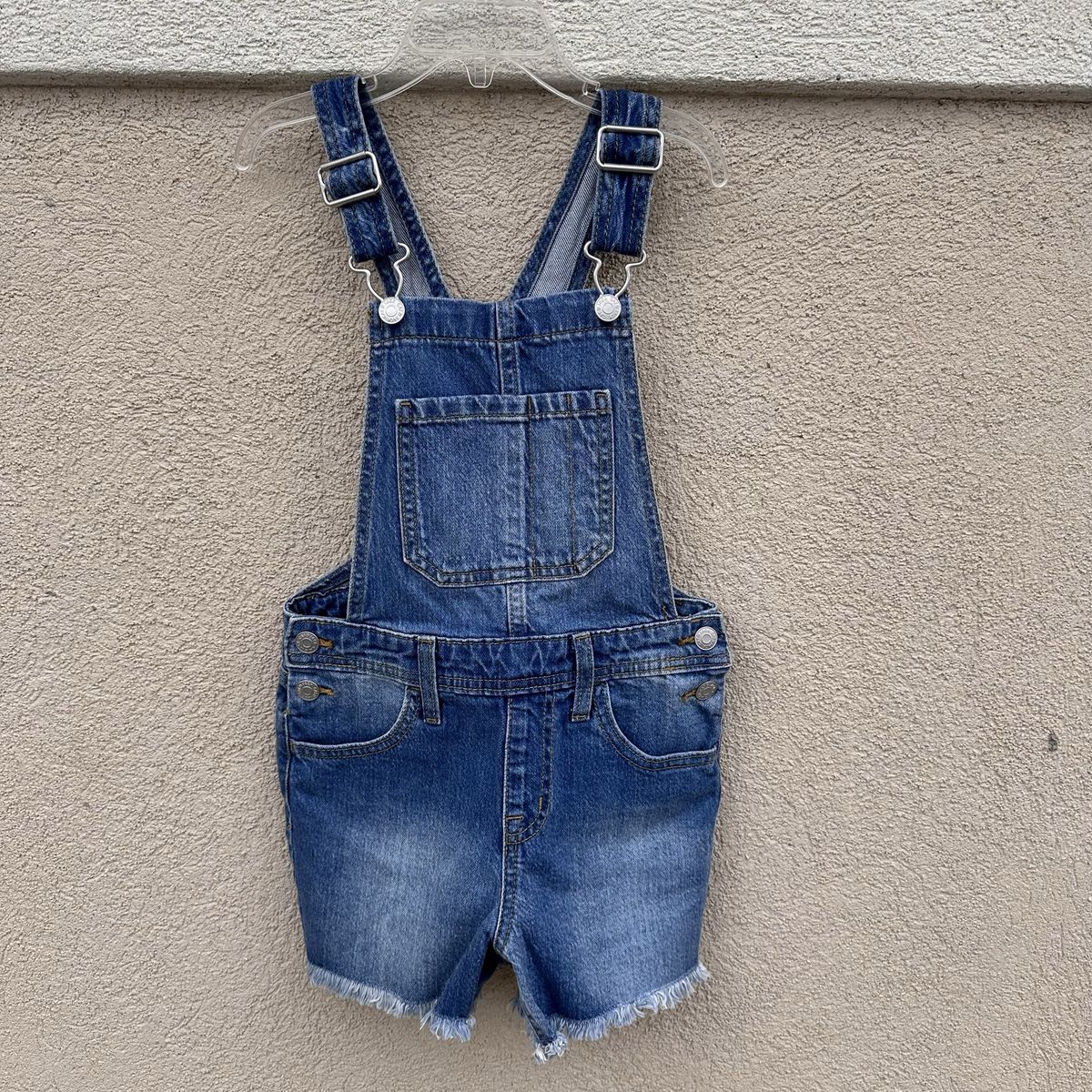 Girls Cat & Jack Denim Jean Short Overalls