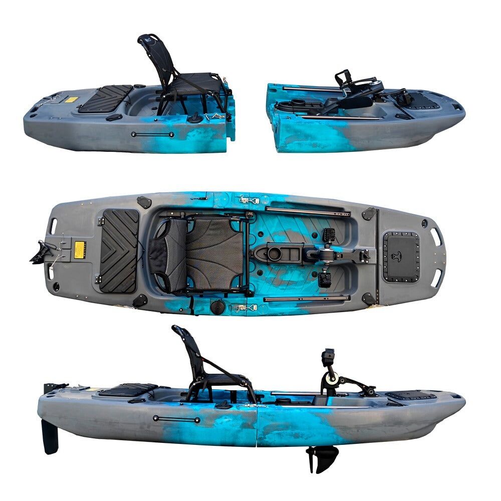 Waque Sports Bullshark Modular Peddle Drive Kayak