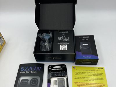 Nextbase 622GW Dash Camera Bundle with 128GB U3 SD Card (New/Open Box)