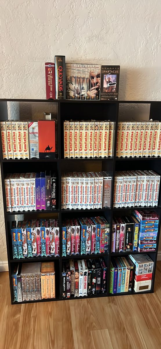 Large VHS Movie Collection Cantinflas Pedro Infante Classics & Box Sets