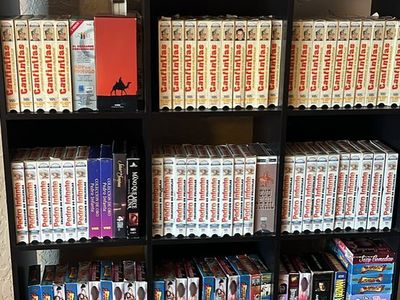 Large VHS Movie Collection Cantinflas Pedro Infante Classics & Box Sets