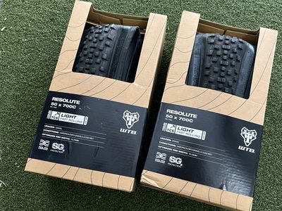 WTB Resolute 700x50 Gravel Tires - Pair NEW