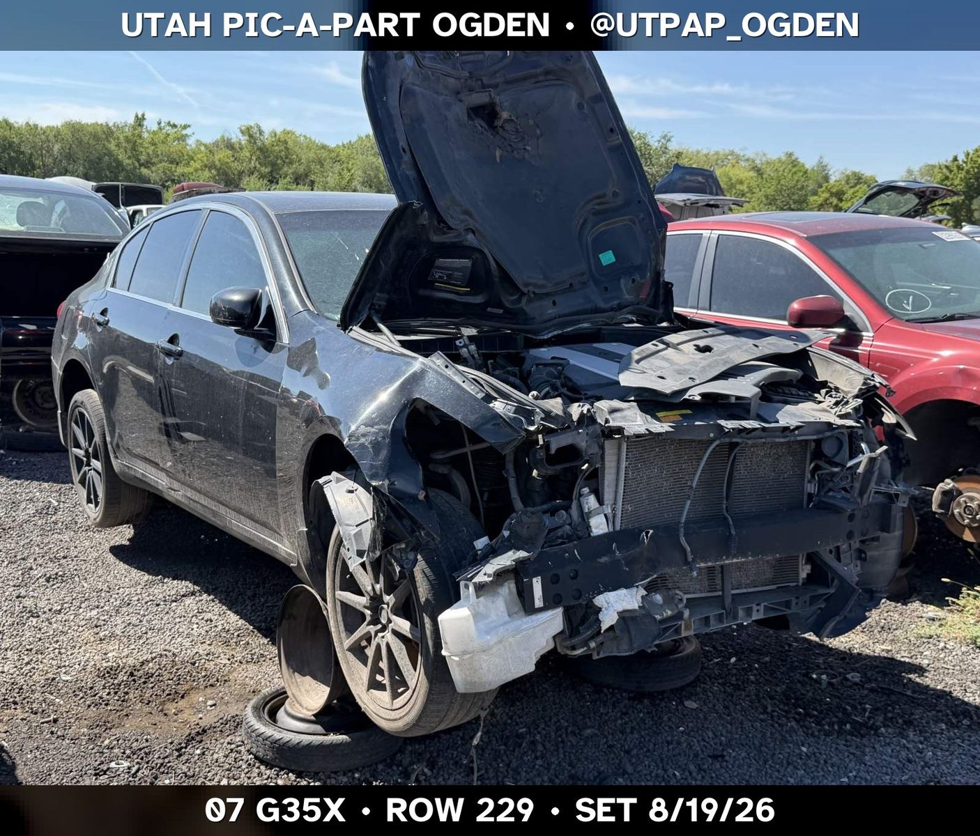 Just In! 2007 Infiniti G35X Parts - UTPAP Ogden