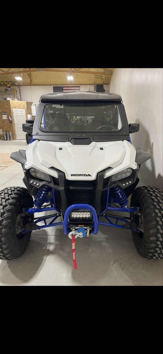 2021 Honda Talon 1000X UTV - 753 Miles, Warn Winch, Light Bar, Glass Windshield