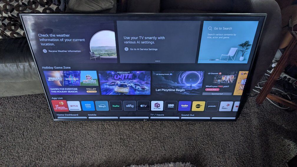 55in 55" LG 55UP7000PUA  55-inch 4K Smart TV