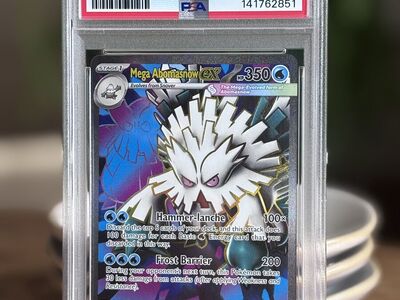 Pokemon Abomasnow EX MEG EN - Ultra Rare - PSA 10