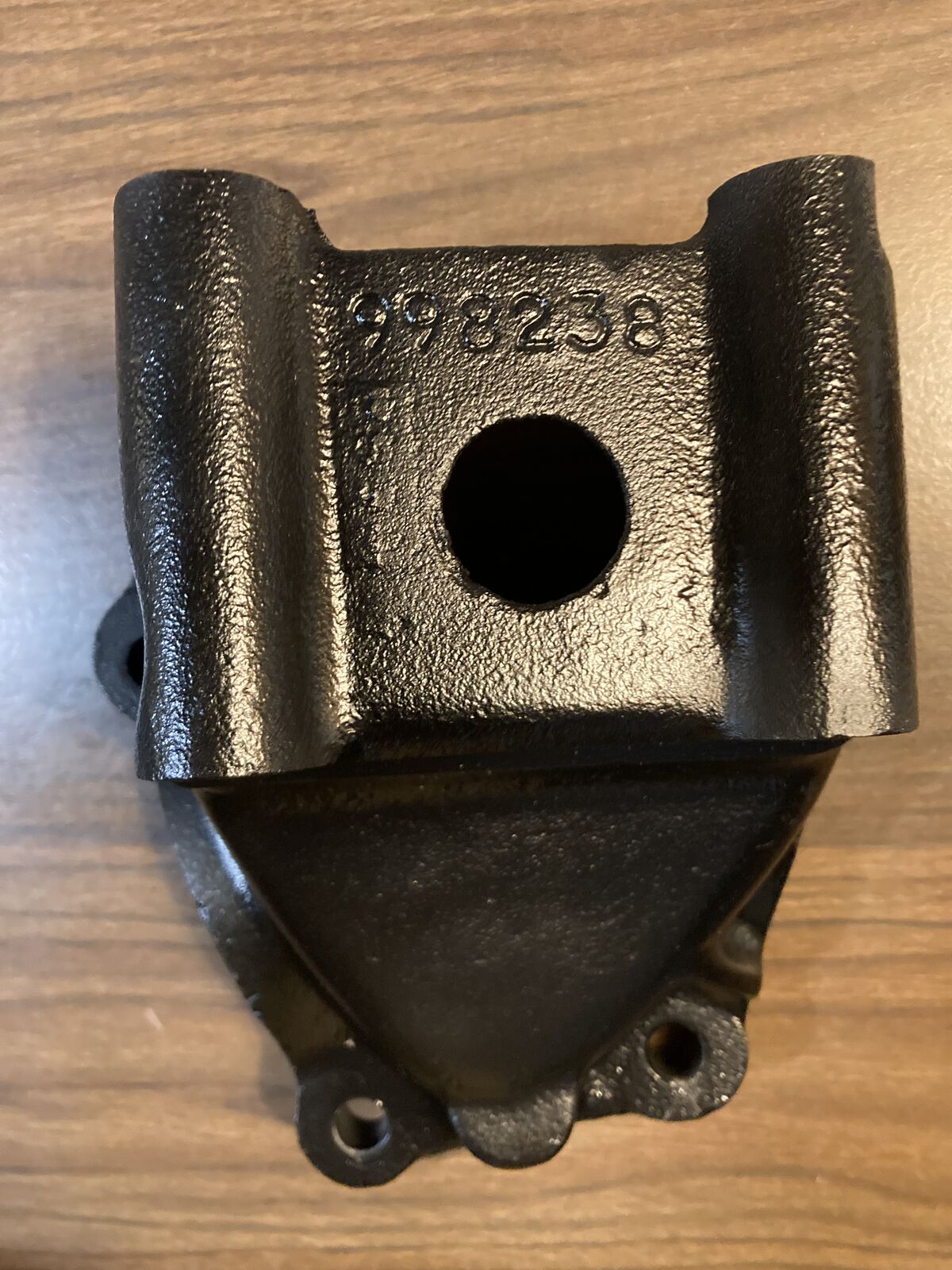 Jeep 72-75 CJ-5 and CJ-6 Original Steering Box Mounting Bracket, Part #998238 - Restored