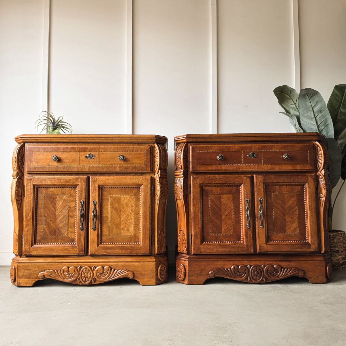 *FREE DELIVERY* Beautiful XL Wood Nightstands!