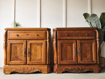 *FREE DELIVERY* Beautiful XL Wood Nightstands!