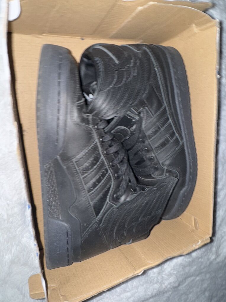 Jeremy Scott Wings 4 Triple Black