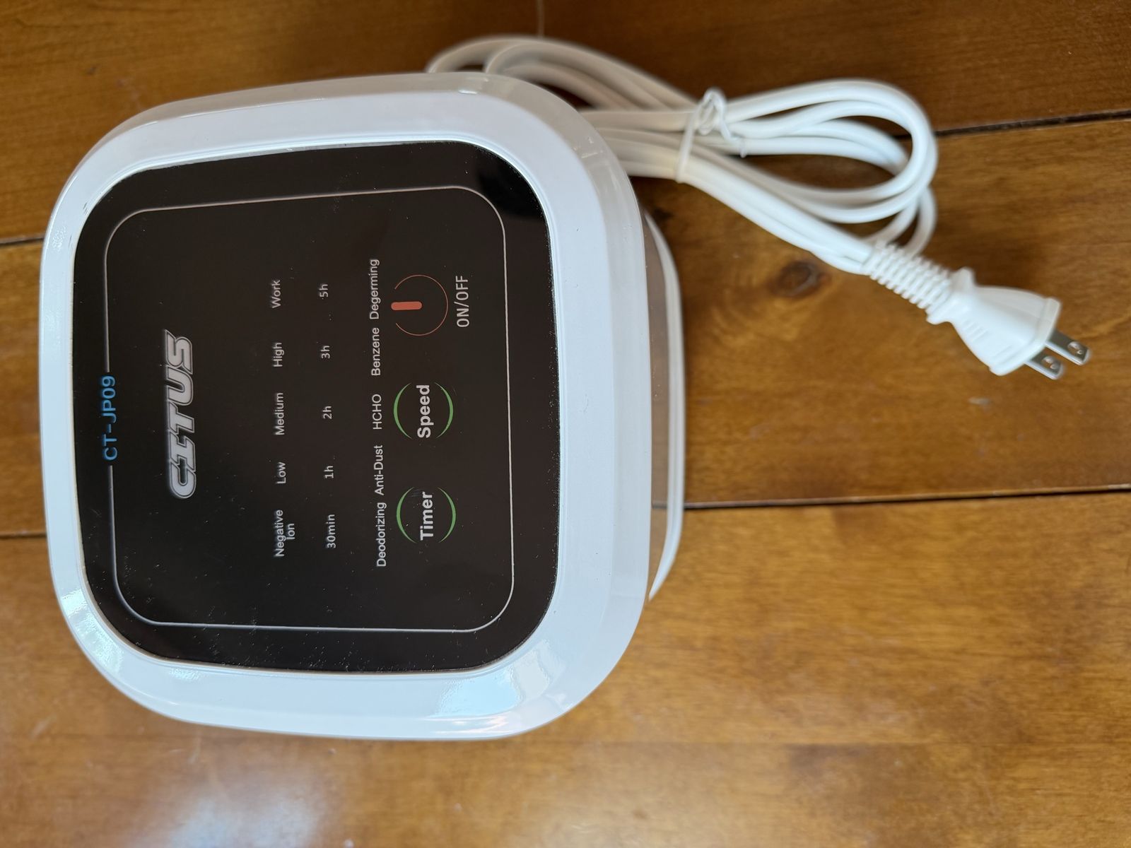 CITUS CT-JP09 Compact Air Purifier White with Negative Ionizer