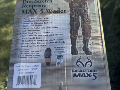 New Neoprene Duck Hunting Waders