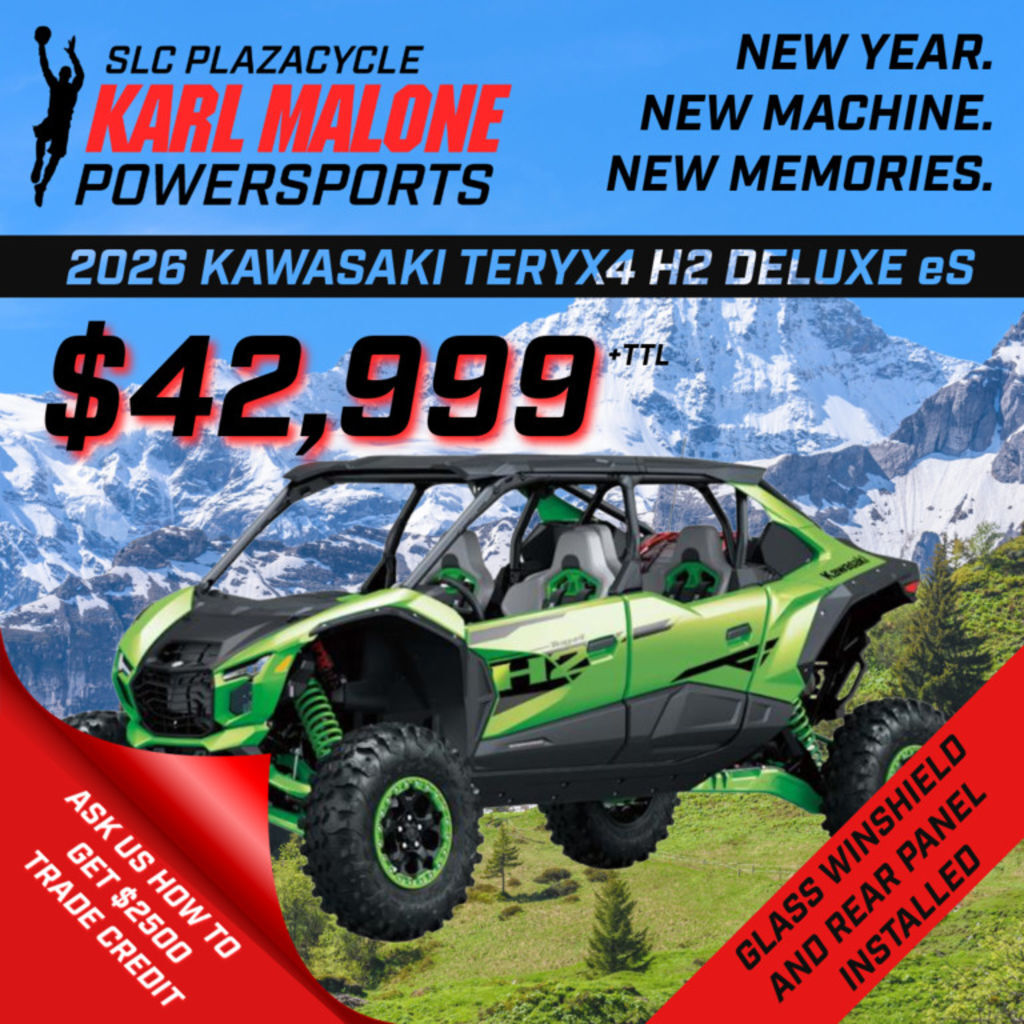 2026 Kawasaki Teryx®4 H2 Deluxe eS
