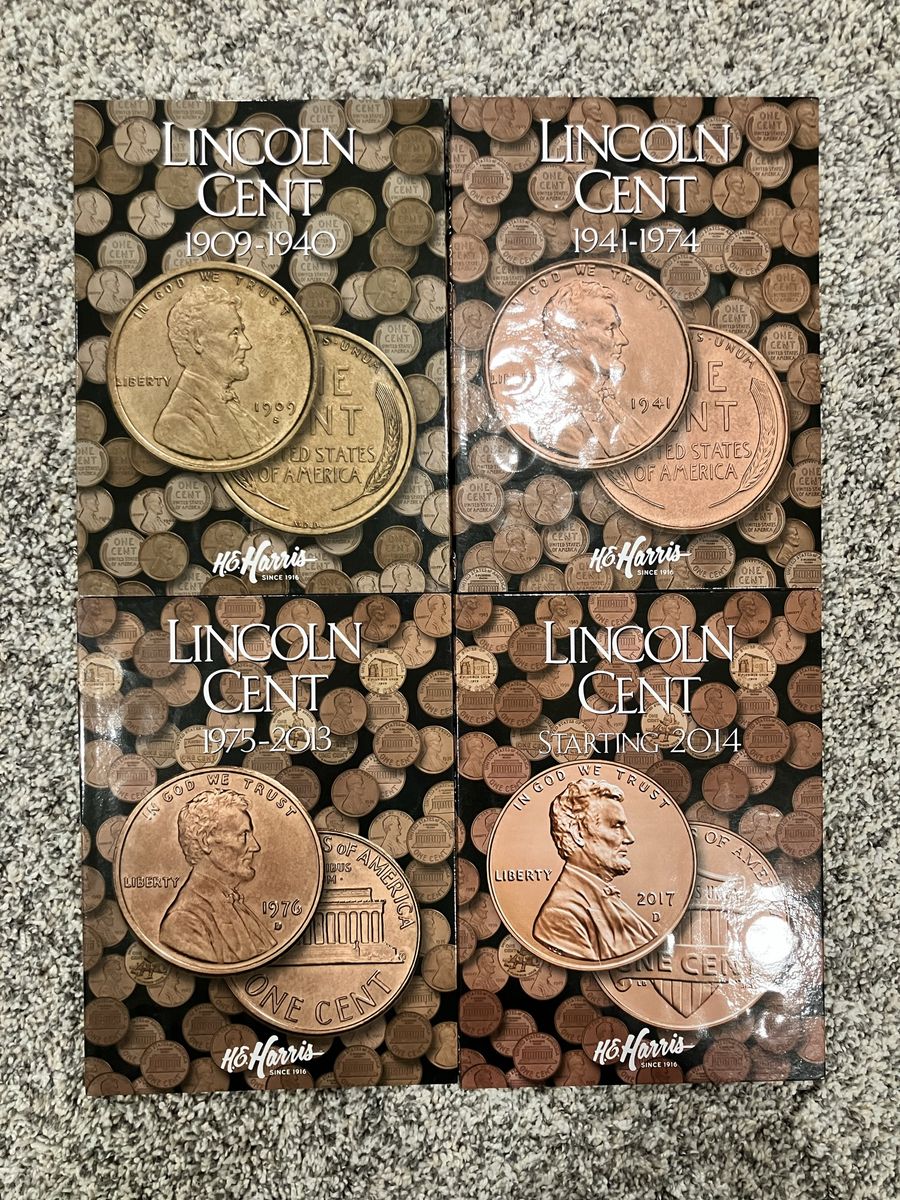 Lincoln cent collection 