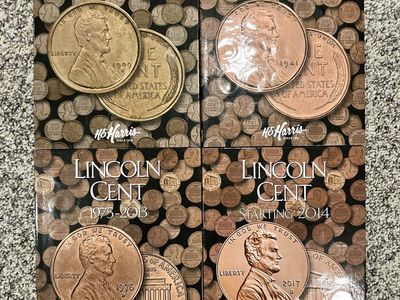 Lincoln cent collection