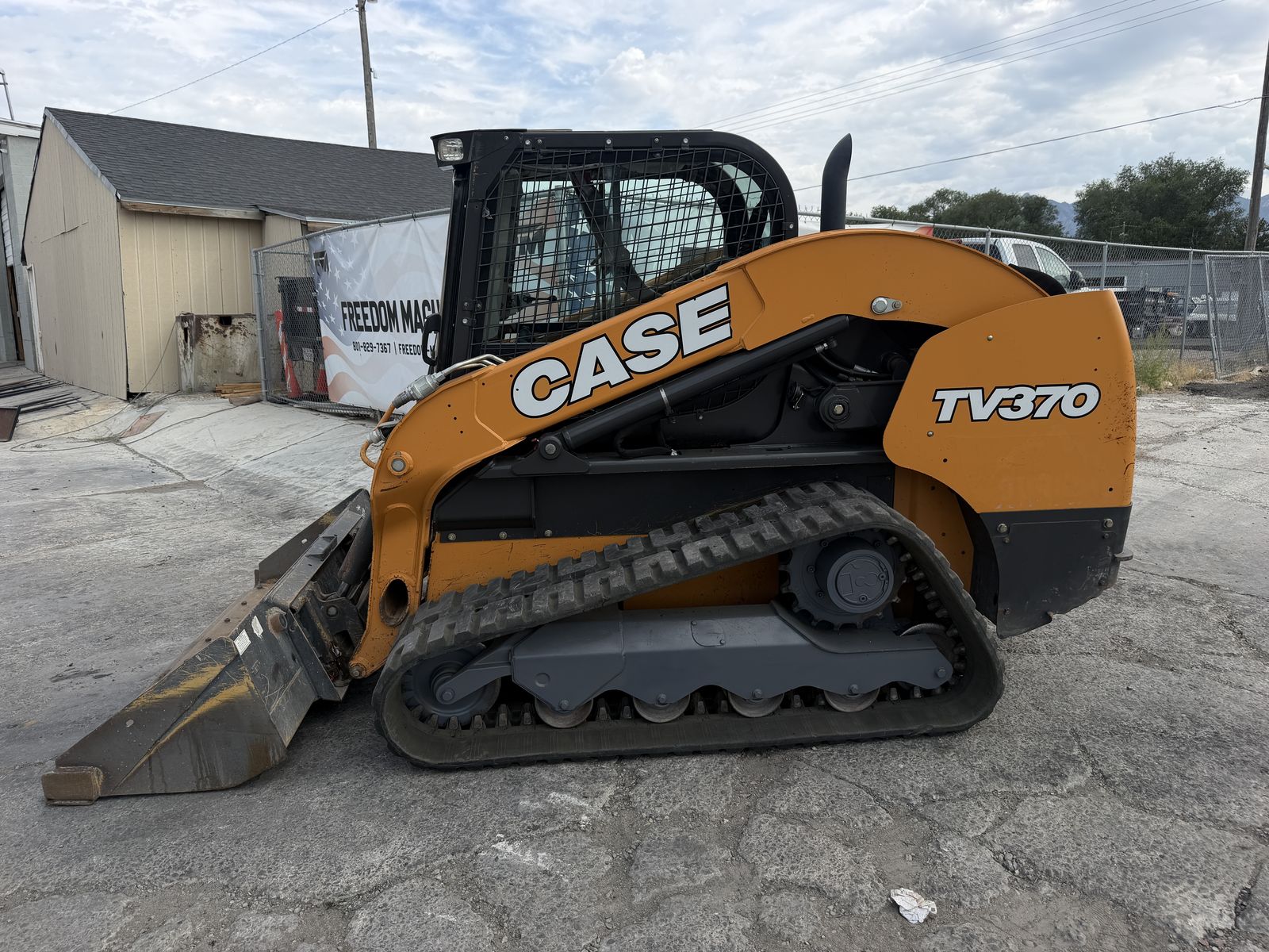 2017 Case TV370 Skidsteer Loader Tractor