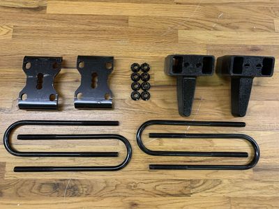 BDS Suspension 5" inch Rear Lift Block Kit For 2005-2016 Ford F250 & F350 BDS 13519